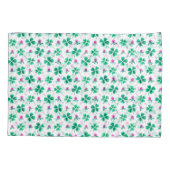 Lucky shamrock kussensloop (Achterkant)