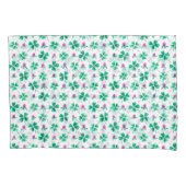 Lucky shamrock kussensloop (Voorkant)