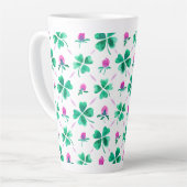 Lucky shamrock latte mok (Linkerhoek)