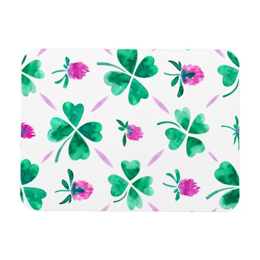 Lucky shamrock magneet (Horizontaal)