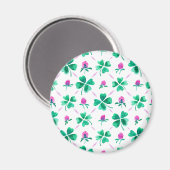 Lucky shamrock magneet (Voorkant / Achterkant)