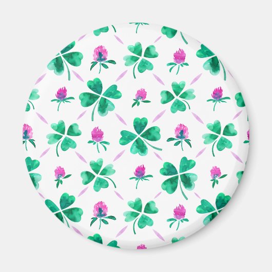 Lucky shamrock magneet (Voorkant)