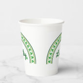 Lucky Shamrock Papieren Bekers (Links)
