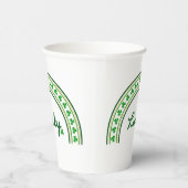 Lucky Shamrock Papieren Bekers (Rechts)