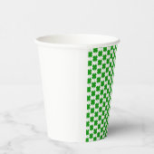 Lucky Shamrock Printed St.Patrick's Coffee Mok Papieren Bekers (Rechts)