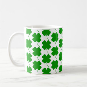 Lucky Shamrock Printed St.Patrick's Koffiemok