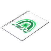 Lucky Shamrock Rainbow Notitieboek (Linkerzijde)