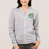 Lucky Shamrock Rainbow St Patricks Hoodie (Voorkant)