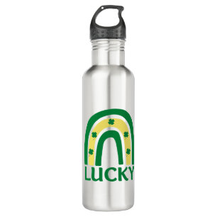 Lucky Shamrock Rainbow St Patricks Waterfles