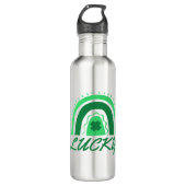 Lucky Shamrock Rainbow Waterfles (Voorkant)