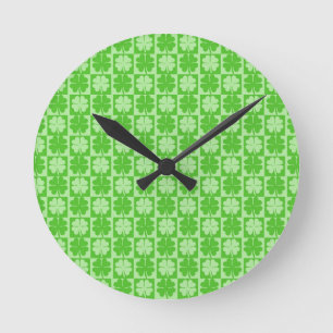 Lucky Shamrock Ronde Klok