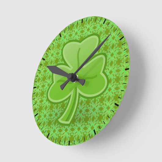 Lucky Shamrock Ronde Klok (Hoek)