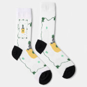 Lucky Shamrock Scottie Sokken (Rechts)