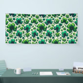 Lucky Shamrock St. Patrick’s Day Party Banner (Beurs)