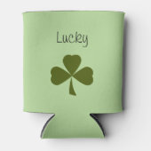 Lucky Shamrock St. Patrick's Day Blikjeskoeler (Voorkant)