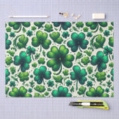 Lucky Shamrock St. Patrick's Day-cadeauverpakkings Tissuepapier (Craft)