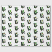 Lucky Shamrock St. Patrick's Day inpakpapier (Vlak)