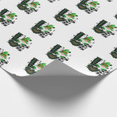 Lucky Shamrock St. Patrick's Day inpakpapier (Hoek)