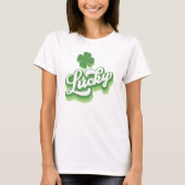 Lucky Shamrock St Patrick's Day Irish T-shirt (Voorkant)