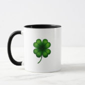 Lucky Shamrock St. Patrick's Day Mok (Links)