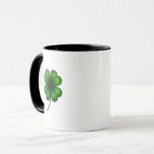 Lucky Shamrock St. Patrick's Day Mok (Voorkant links)