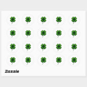 Lucky Shamrock St. Patrick's Day Sticker (Vel)