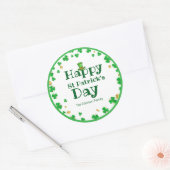 Lucky Shamrock St. Patrick's Day Stickers (Envelop)