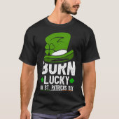 Lucky shamrock St. Patricks Day T-shirt (Voorkant)