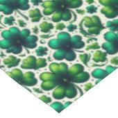 Lucky Shamrock St. Patrick's Day Tafelkleed (Gekanteld)