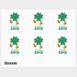 Lucky Shamrock Stickers