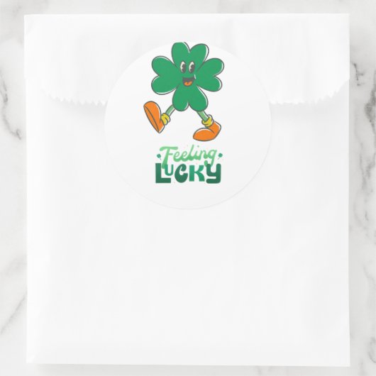 Lucky Shamrock Stickers (Tas)