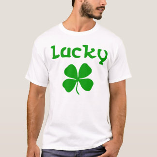 LUCKY shamrock T-shirt