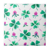 Lucky shamrock tegeltje (Voorkant)