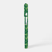 Lucky Shamrock Vibrant Green iPhone 16 Hoesje (Linkerkant)