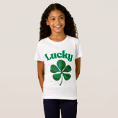 Lucky Shamrock vieren St. Patrick's Day T-shirt (Voorkant volledig)