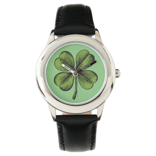 Lucky Shamrock Watch Horloge (Voorkant)