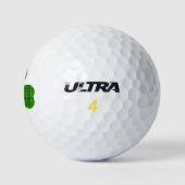 Lucky Shamrock Wilson Ultra 500 Afstand Golf Ball Golfballen (Logo)