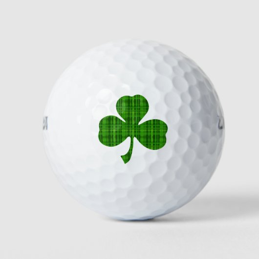 Lucky Shamrock Wilson Ultra 500 Afstand Golf Ball Golfballen (Voorkant)