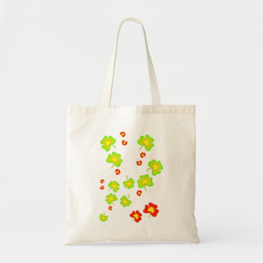 Lucky Shamrocks Bag Tote Bag (Voorkant)