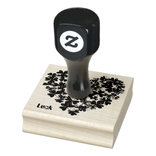 Lucky Shamrocks Rubber Stamp Rubberstempel (Stempel)
