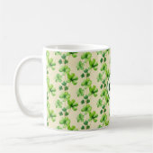 Lucky Shamrocks St. Patrick's Day Koffiemok (Links)