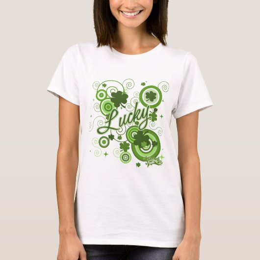 Lucky Shamrocks T-shirt (Voorkant)