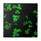 Lucky Shamrocks Tegeltje (Voorkant)