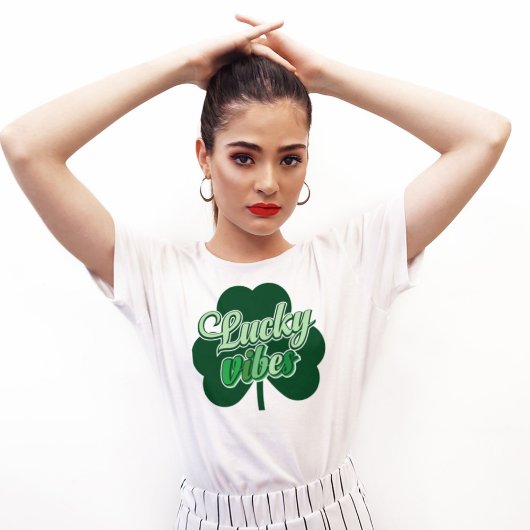 Lucky Shamrocks Vibes T-shirt