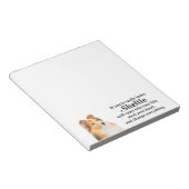 Lucky Sheltie Notitieblok (Schuin)