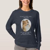 Lucky Sheltie T-shirt (Voorkant)