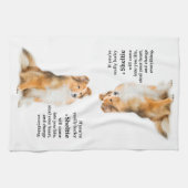 Lucky Sheltie Theedoek (Horizontaal)