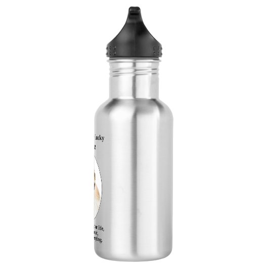 Lucky Sheltie Waterfles (Rechts)