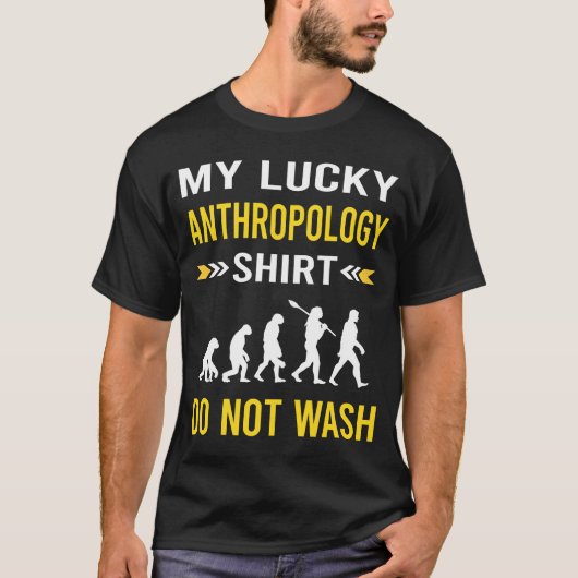 Lucky Shirt Antropologie Antropoloog (Voorkant)