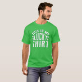 Lucky Shirt Funny St. Patrick's Day Irish Green (Voorkant volledig)